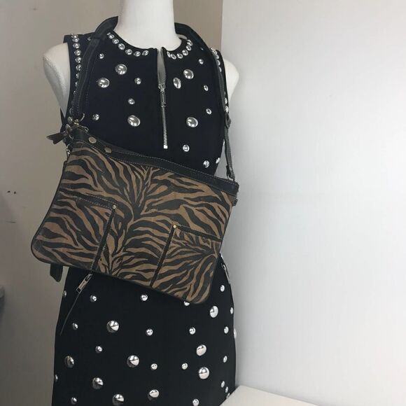 Vaan Leather Tiger Remnants Xbody NWT - Picture 8 of 8